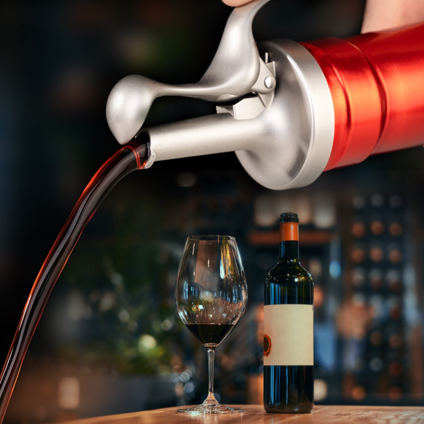 lulu pourer spouts as wine pourer